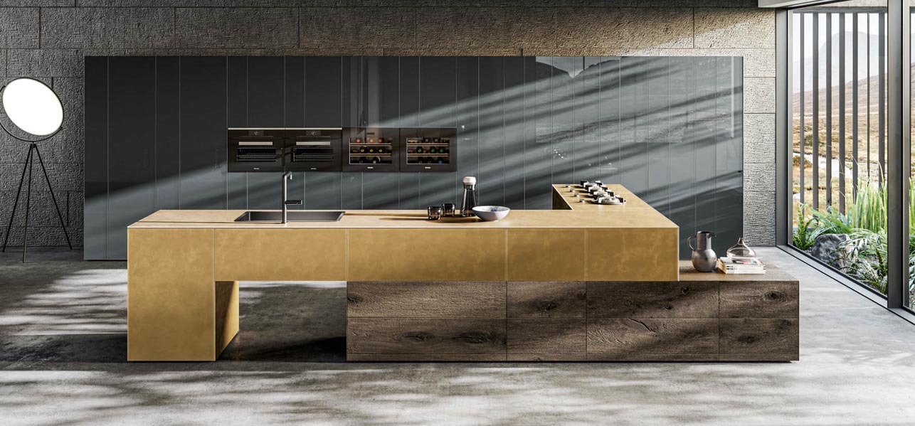 Cucina Metal XGlass di Lago Cucina Metal XGlass di Lago