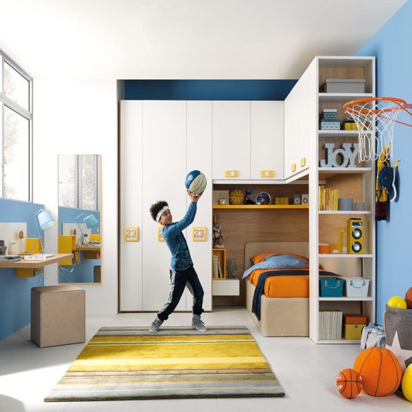 Cameretta "KC412" di Moretti Compact