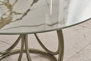 Tavolo Louis Rotondo di Bontempi Casa da Zilio Interni