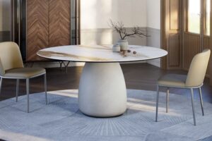 Tavolo BOTERO Keramik Round di Cattelan Italia da Zilio Interni